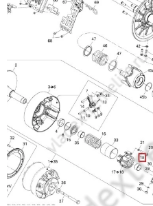 Втулка вариатора Ski Doo, Lynx SM-03243 фото 2 Втулка вариатора Ski Doo, Lynx SM-03243 фото 2