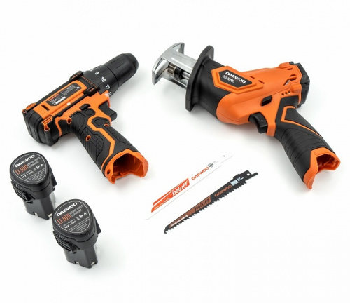 Набор аккумуляторного инструмента DAEWOO DGA 1220Li SET фото 3 Набор аккумуляторного инструмента DAEWOO DGA 1220Li SET фото 3