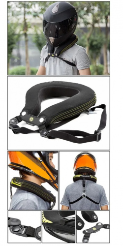 Защита шеи Scoyco N02B (черный), б/р фото 7 Защита шеи Scoyco N02B (черный), б/р фото 7