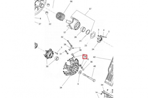 Ролики ведущего вариатора Ski Doo SM-03279A фото 2 Ролики ведущего вариатора Ski Doo SM-03279A фото 2