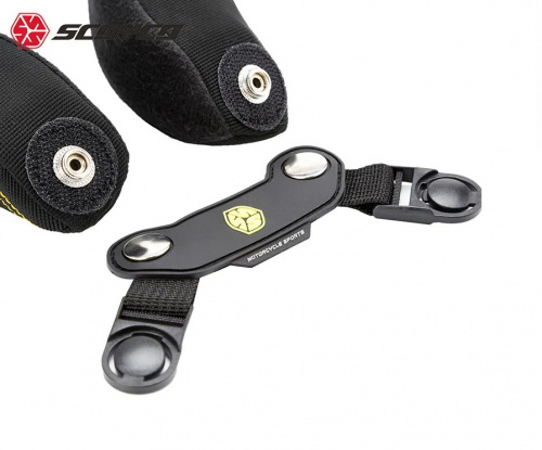 Защита шеи Scoyco N02B (черный), б/р фото 4 Защита шеи Scoyco N02B (черный), б/р фото 4