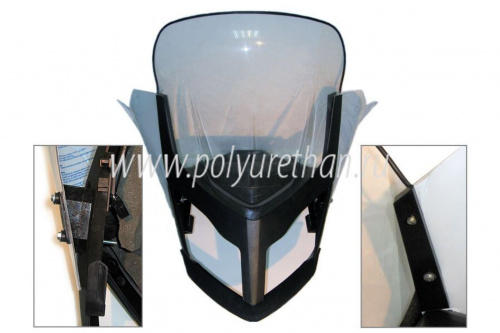 Стекло для снегохода BRP Lynx Xtrim Commander фото 3 Стекло для снегохода BRP Lynx Xtrim Commander фото 3