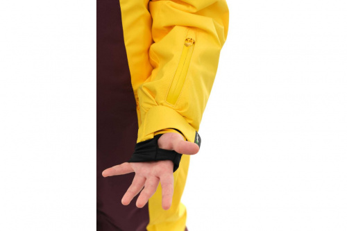 Зимний комбинезон DF Junior Purple-Yellow фото 6 Зимний комбинезон DF Junior Purple-Yellow фото 6