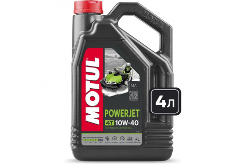 MOTUL гидроцикл Power Jet 4T 10W40 4л MOTUL гидроцикл Power Jet 4T 10W40 4л