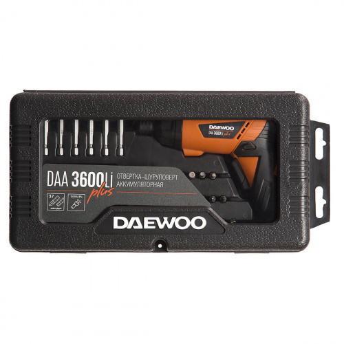 Аккумуляторная отвертка DAEWOO DAА 3600Li Plus фото 5 Аккумуляторная отвертка DAEWOO DAА 3600Li Plus фото 5