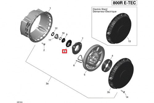 Храповик ручного стартера 420852640 фото 2 Храповик ручного стартера 420852640 фото 2
