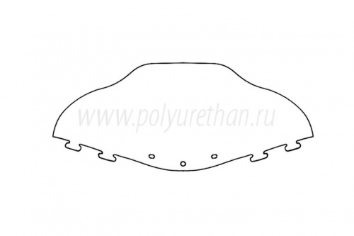 Стекло для снегохода Polaris EDGE Touring 800 2005 фото 3 Стекло для снегохода Polaris EDGE Touring 800 2005 фото 3
