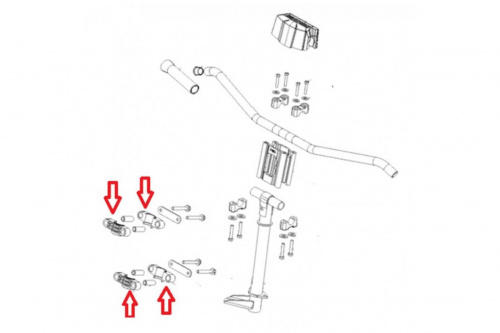 Вкладыши рулевой колонки (усиленные) Polaris SM-08750 фото 2 Вкладыши рулевой колонки (усиленные) Polaris SM-08750 фото 2