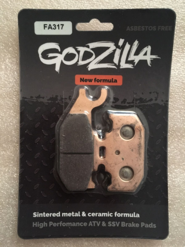 Тормозные колодки Godzilla FA 317 FA317 фото 2 Тормозные колодки Godzilla FA 317 FA317 фото 2