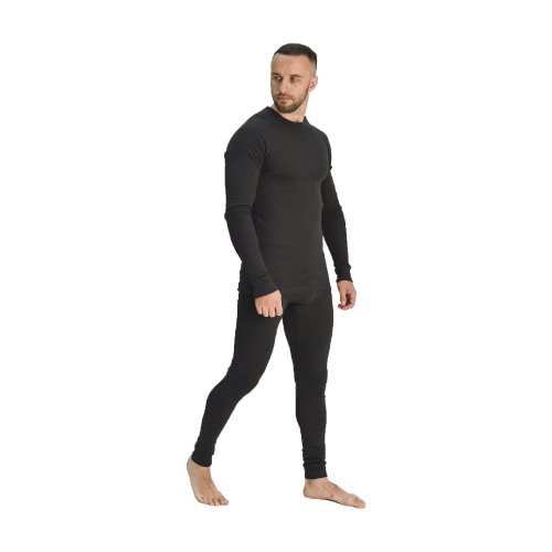 Комплект мужской с кальсонами "Термобелье" черный (размер 50) Комплект мужской с кальсонами "Термобелье" черный (размер 50)