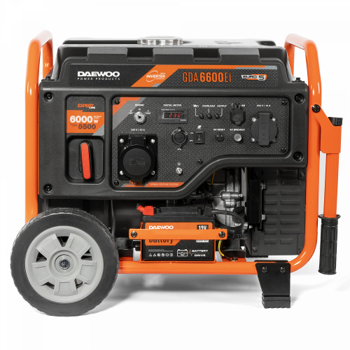 Генератор бензиновый инверторный DAEWOO GDA 6600Ei фото 3 Генератор бензиновый инверторный DAEWOO GDA 6600Ei фото 3