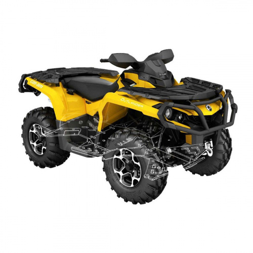 ЗАЩИТА KTZ ДЛЯ BRP CAN AM OUTLANDER G2 500 650 850 1000 (2012 — 2016) ЗАЩИТА KTZ ДЛЯ BRP CAN AM OUTLANDER G2 500 650 850 1000 (2012 — 2016)