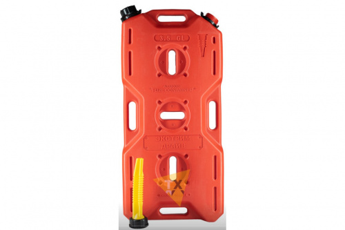 Канистра ЭкстримДрайв 15л. Красная 2 горловины фото 5 Канистра ЭкстримДрайв 15л. Красная 2 горловины фото 5