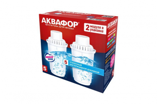 Модуль сменный фильтрующий Аквафор В100-5 2 шт Модуль сменный фильтрующий Аквафор В100-5 2 шт