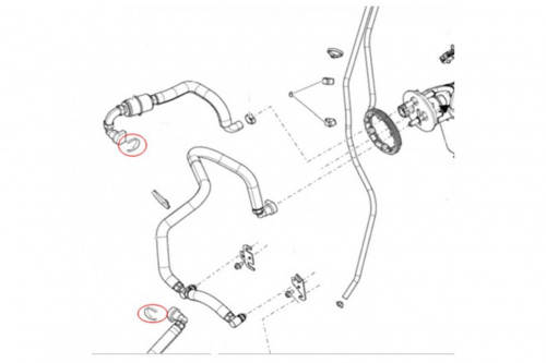 Фиксатор топливного шланга (фитинга) Ski-Doo, Lynx UP-12740 фото 2 Фиксатор топливного шланга (фитинга) Ski-Doo, Lynx UP-12740 фото 2