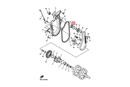 ������ ��������� ���������� ������ Yamaha VK 540 990-09475-00-00 ���� 2