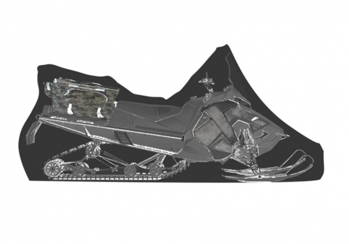 Чехол стояночный на снегоход VK 540 Чехол стояночный на снегоход VK 540