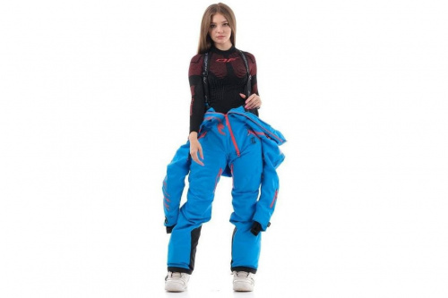 Зимний комбинезон SKI premium WOMAN BLUE фото 4 Зимний комбинезон SKI premium WOMAN BLUE фото 4