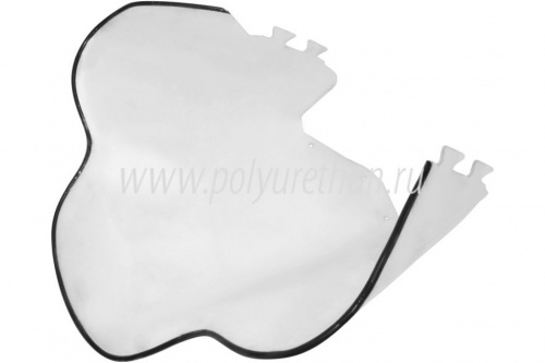 Стекло ветровое для снегохода BRP TUNDRA LT-550F, LT V-800 (2008-2009 МГ) (57см, 2мм, МПК) фото 2 Стекло ветровое для снегохода BRP TUNDRA LT-550F, LT V-800 (2008-2009 МГ) (57см, 2мм, МПК) фото 2