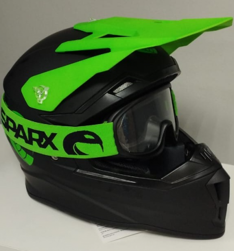 Шлем детский, Sparx, Recrut (HL169) ver.2, черно-зеленый, YM фото 2 Шлем детский, Sparx, Recrut (HL169) ver.2, черно-зеленый, YM фото 2