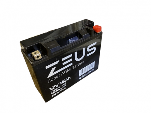 Аккумуляторная батарея ZEUS AGM 16 Ач фото 2 Аккумуляторная батарея ZEUS AGM 16 Ач фото 2