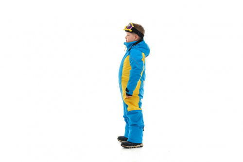 Зимний комбинезон DF Junior Blue - Yellow фото 4 Зимний комбинезон DF Junior Blue - Yellow фото 4