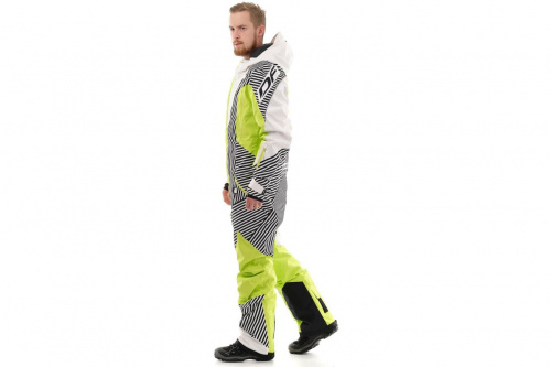 Зимний комбинезон SKI premium MAN GREEN&WHITE фото 2 Зимний комбинезон SKI premium MAN GREEN&WHITE фото 2
