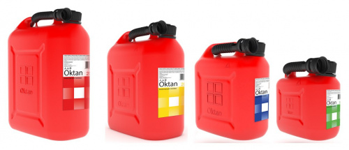 Канистра oktan ГСМ red 05.01.01.00-1 (5л.) фото 2 Канистра oktan ГСМ red 05.01.01.00-1 (5л.) фото 2