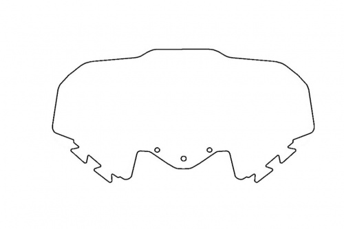 Стекло ветровое для снегохода BRP LEGEND TOURING V-800; TUNDRA 300F (50см, 2мм, МПК) фото 3 Стекло ветровое для снегохода BRP LEGEND TOURING V-800; TUNDRA 300F (50см, 2мм, МПК) фото 3