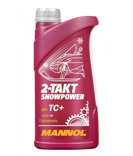 Масло Mannol 2т 1 л Snowpower синтетическое Масло Mannol 2т 1 л Snowpower синтетическое