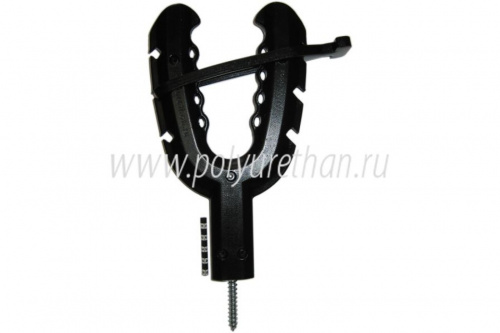 Крепление рогатка (саморез) (черный) 33-20-044-C Крепление рогатка (саморез) (черный) 33-20-044-C