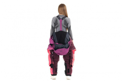 Зимний комбинезон SKI premium WOMAN PURPLE&BROWN фото 3 Зимний комбинезон SKI premium WOMAN PURPLE&BROWN фото 3