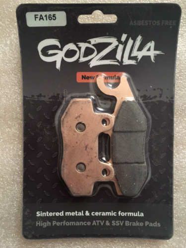 Тормозные колодки Godzilla FA 165 Kawasaki левые FA165 фото 2 Тормозные колодки Godzilla FA 165 Kawasaki левые FA165 фото 2