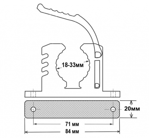 Крепеж универсальный (блистер) 33-30-0059 фото 3 Крепеж универсальный (блистер) 33-30-0059 фото 3