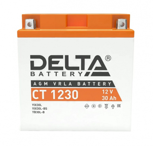 Аккумуляторная батарея Delta CT 1230 фото 2 Аккумуляторная батарея Delta CT 1230 фото 2